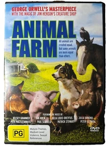 DVD: Animal Farm - 1999 Political Comedy-drama, Animals Revolt Against An Owner - Picture 1 of 3