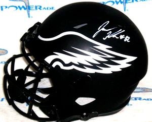 CASCO RÉPLICA ECLIPSE PHILADELPHIA EAGLES FIRMADO POR JASON KELCE TALLA F - J.S.A. CERT - Imagen 1 de 5