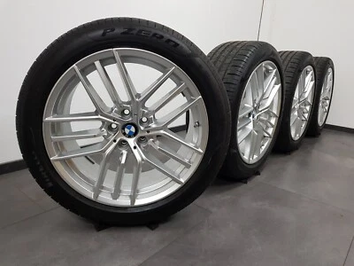 BMW 19 Zoll 5er G60 i5 G60 Sommerreifen Sommerräder 933 5A324D6 original +6mm - Bild 1 von 4