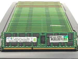 16GB (4 x 4GB) Lot of 4 Samsung M393B5170GB0 CH9Q9 4GB 2Rx4 PC3 10600R - Picture 1 of 1