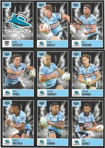 2022 Nrl Elite Base Team Set SHARKS (9 Cards) (Authorised TLA Dealer) - Picture 1 of 1