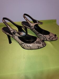 Women's Shoes - Drag Queen - Heels - Size 10 - Snake Print