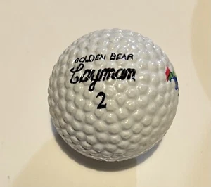 Vintage Golden Bear 2 Cayman Rare Golf Ball Jack Nicklaus bramble collectible - Picture 1 of 3