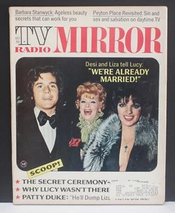 TV Radio Mirror magazine July 1972 Desi & Liza Patty Duke Peyton Place B - Picture 1 of 4