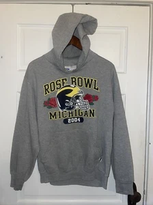 Vintage Russel Athletic Michigan 2004 Rose Bowl Grey Sweatshirt Small - Picture 1 of 6
