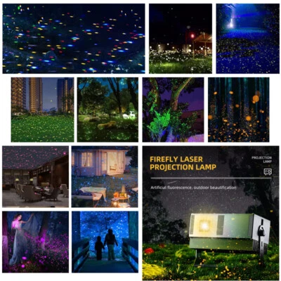 Waterproof Laser Sky 10W-30W Firefly Projection Lamp Laser Light IP67 Projector - Image 1 of 4
