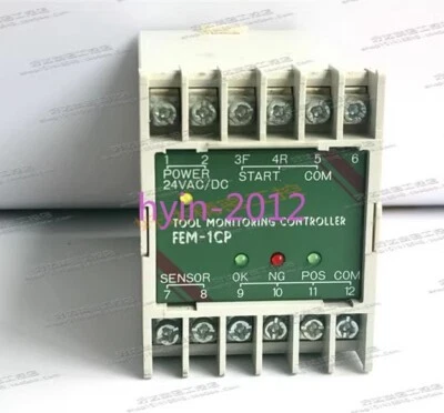1pcs Used FEM-1CP 24VDC/AC FAR EAST controller - Image 1 of 3