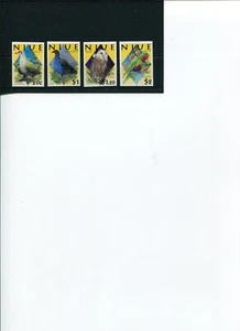 2000 NIUE Rippenvögel 4V IMPERFORIERT Set postfrisch selten. - Bild 1 von 1