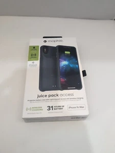 Mophie Juice Pack Access for iPhone XS Max 2200mAh Wireless Charging Case - Picture 1 of 2