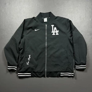 100% Authentic Nike Los Angeles Dodgers Full Zip Bomber Jacket Size 3XL Mens - Picture 1 of 6