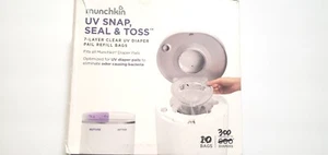 Munchkin UV Snap, Seal & Toss Windeleimer Nachfüllbeutel, für 300 Windeln - 10 Beutel - Bild 1 von 3