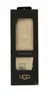 UGG 166564 Mens Twinsole Insole 2 Pair Set Leather/Wool Natural Size 10 - Picture 1 of 3