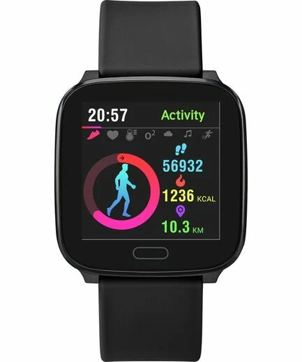 iConnect by TIMEX Active Black strap Smartwatch TW5M34100 - Image 1 of 1