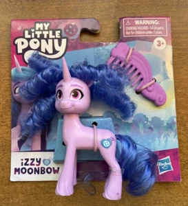 My Little Pony Toys Izzy Moonbow Pony Friends with Comb - NEW - FSH! - Picture 1 of 3