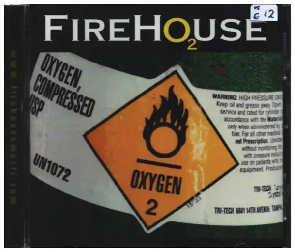 CD Firehouse O2 Spitfire Records - Bild 1 von 1
