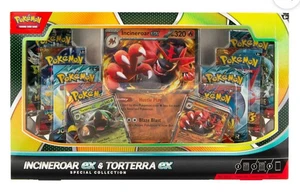 Pokemon TCG: Incineroar ex und Torterra ex Special Collection Box Preorder - Bild 1 von 2