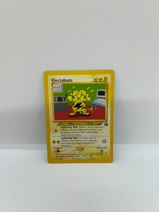 Pokémon Electabuzz BLACK STAR 46 - WOTC PROMO - POKEMON LEAGUE 2002 LP TCG Card - Picture 1 of 2