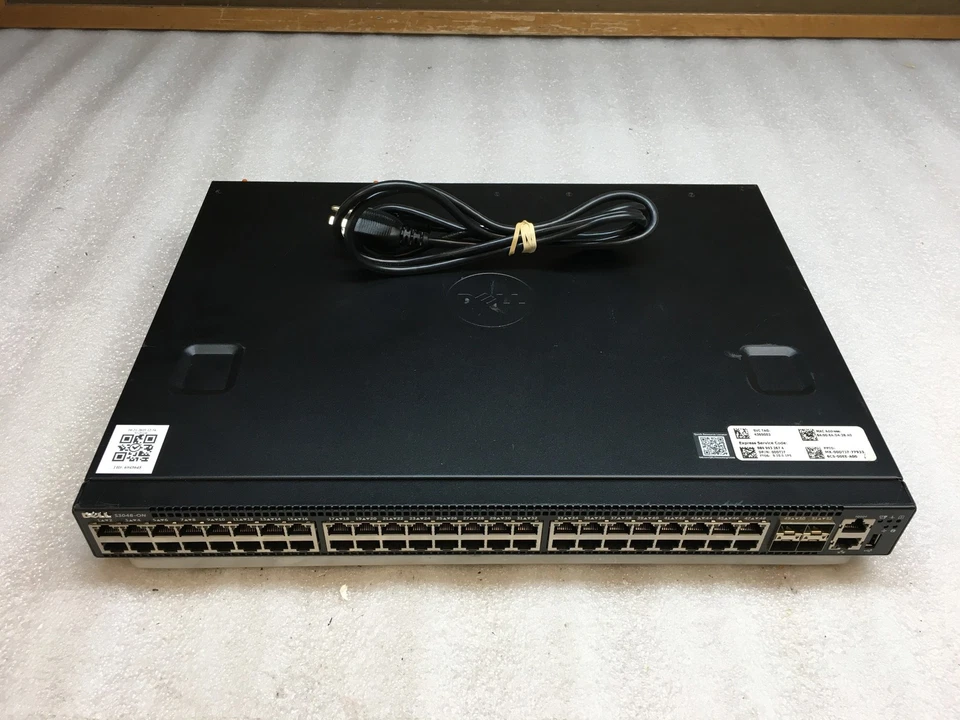 Dell S3048-ON PowerConnect 48 Port 48X1G 4X10G Network Switch w/2xPSU - Image 1 of 4