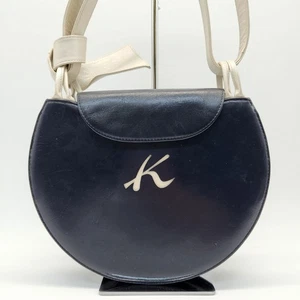 Bolso de hombro de cuero Kitamura de 2 vías - Imagen 1 de 10