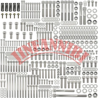 Комплект болтов из нержавеющей стали 522 шт. для бластера Yamaha 200 YFS200 1988-2006 - Изображение 1 из 4