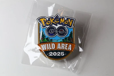 Pokémon GO Wild Area 2025 Limited Edition Exclusive Pin - Image 1 of 2