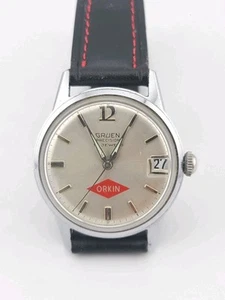 Vintage Gruen Precision 17J 510CA ORKIN Pest Control Sales Award Men's Watch - Picture 1 of 15