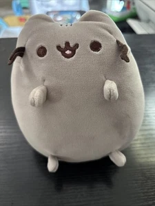 GUND Pusheen the Cat Sitting Pose Squisheen Plush, Squishy Grey 6” - Picture 1 of 3