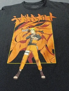 Naruto Shippuden Collection Herren T-Shirt schwarz Anime Vintage Gr. L gebraucht - Bild 1 von 13