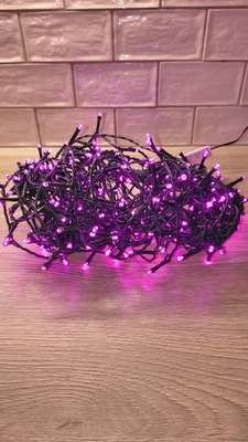 300 Pink LED Chaser Christmas Lights 20.9m Indoor/Outdoor  - 8 Functions - Image 1 of 4