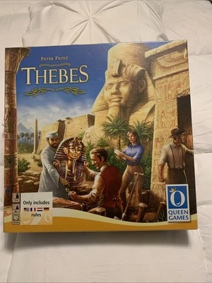 Thebes Board Game-Queen Games 2012, Peter Prinz  -  New Factory Sealed - Image 1 of 4