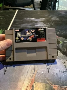 SNES Super Nintendo Batman Forever Authentic Tested & Working DC Acclaim 1995 - Picture 1 of 3