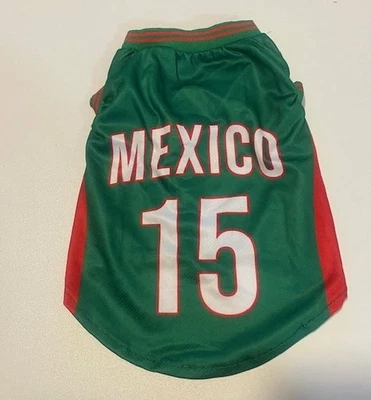 Jersey México (rojo, verde y blanco) varias tallas Foto 1 de 2
