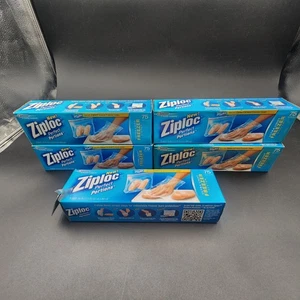 Neu! Menge 5 - Ziploc Perfekte Portionen Gefrierbeutel - Packungen mit 75 (375 insgesamt) - Bild 1 von 3