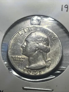 1941-D Washington Silver. Great Necklace Piece. ￼ - Picture 1 of 2