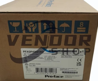 PFXGP4303TAD Nuevo Sealed Pro Face Touch Screen HMI PFXGP4303TAD Foto 1 de 4