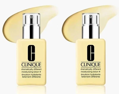 Lot 2x Clinique Dramatically Different Moisturizing Lotion With Pump 4.2 Oz Each - Image 1 of 2