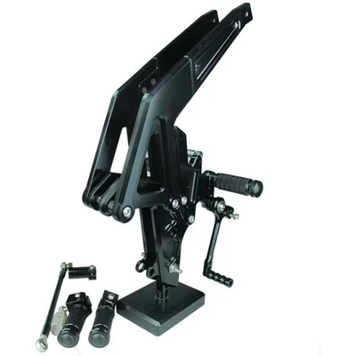 CNC Adjustable Rearset Foot pegs For Kawasaki Ninja 650R ER-6F ER-6N 2012-2014 B - Image 1 of 4