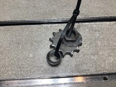 Suzuki DS80, mini, juego de piñones delanteros, piñón delantero OEM, espaciador, juego de hardware, #2 Foto 1 de 2