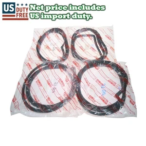 Fit Toyota Corona Mark II 2nd Gen Sedan X10 RX11 RX12 RX13 Door Weatherstrip Set - Picture 1 of 6