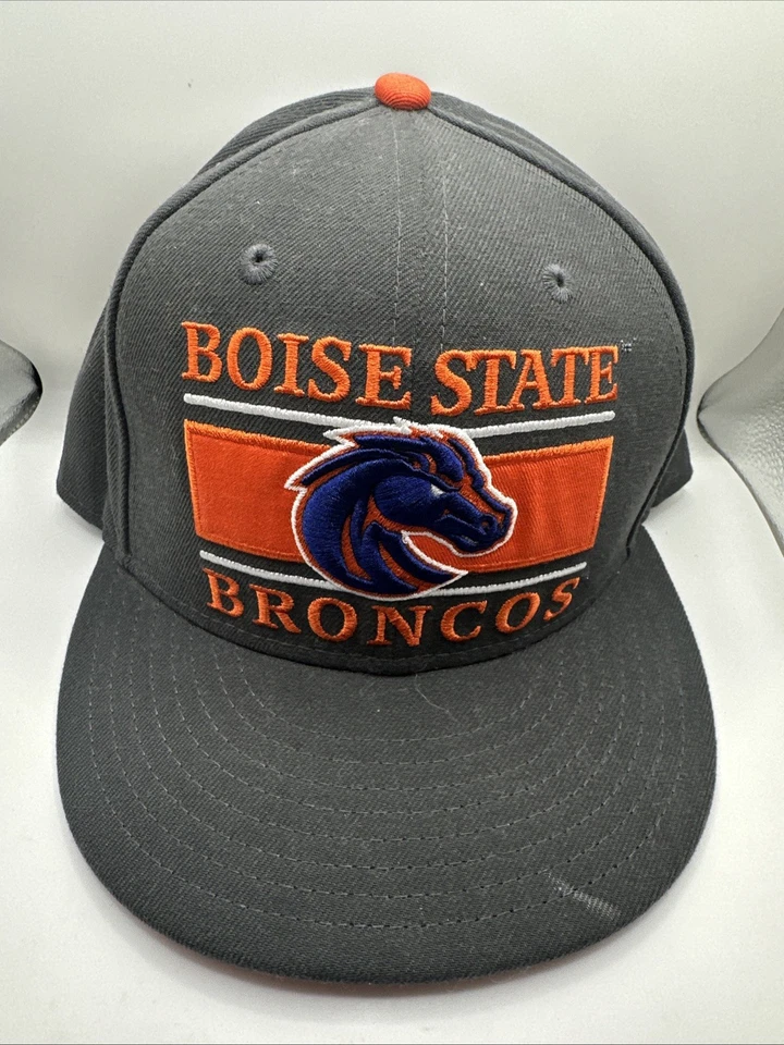 Boise State Broncos New Era Fitted Hat 7 And 5/8s - Image 1 of 4