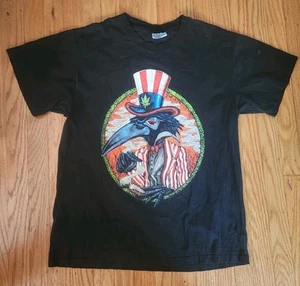 Maglietta Vintage HANES Black Crowes 1992 High As The Moon Tour Band Taglia L - Foto 1 di 10