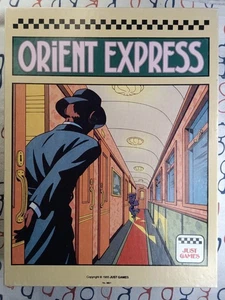 Orient Express Mystery Detektiv Spiel 2. Auflage 1985 Just Games Komplett Kopie - Bild 1 von 5