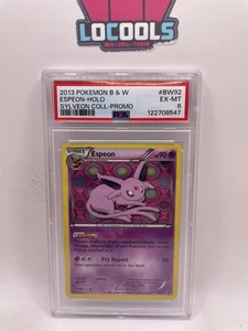 2013 Pokémon - Espeon Holo B&W Sylveon Collection Promo BW92 PSA 6 - Picture 1 of 2