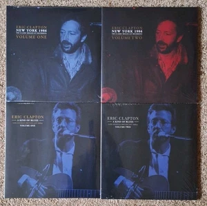 Eric Clapton - Live In New York 1986 & Los Angeles 1994 Vols. 1 & 2 - NEW Vinyl - Picture 1 of 2