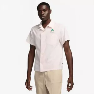 Camisa de boliche de manga corta Nike SB x Jarritos talla M rosa perla DV9077 664 - Imagen 1 de 6