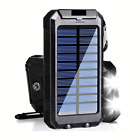 Solar Charger Power Bank 20000Mah Portable External Battery Pack 5V Fast Chargin