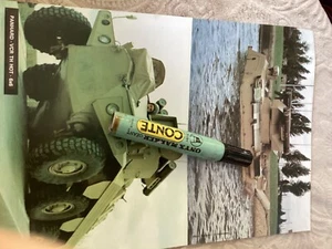 ANCIENNE PHOTO MILITAIRE POSTER AUTO MILITAIRE ARMÉE CHAR PANHARD VCR TH HOT 6X6 - Picture 1 of 1