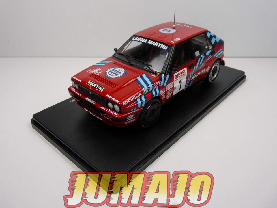 RVQ13 Voiture Rallye 1/24 SALVAT Models : LANCIA Delta Integrale 16V 1989 #1 Bia - Immagine 1 di 1