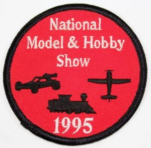 1995 National Model & Hobby Show Embroidered Patch - Picture 1 of 3