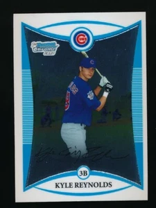 Bowman Chrome Prospects #BCP67 2008 Kyle Reynolds Chicago Cubs - Imagen 1 de 2
